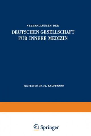 Könyv Einundsechzigster Kongress Fr. Kauffmann