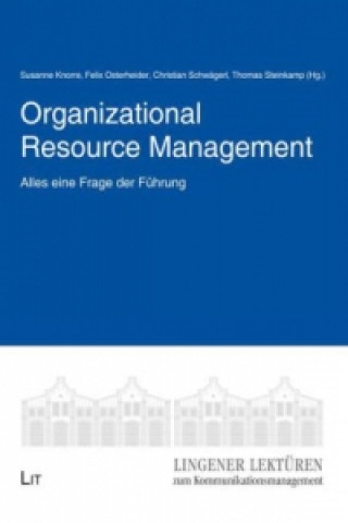 Kniha Organizational Resource Management Susanne Knorre