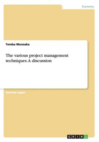 Kniha various project management techniques. A discussion Temba Munsaka