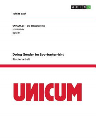 Книга Doing Gender im Sportunterricht Tobias Zapf