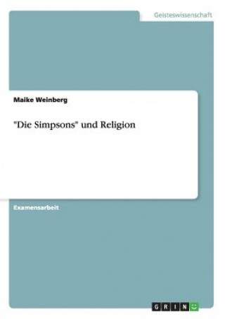 Book Simpsons und Religion Maike Weinberg