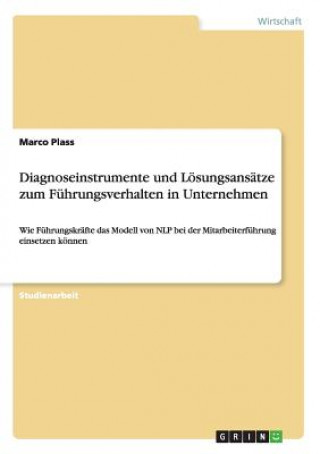 Könyv Diagnoseinstrumente und Loesungsansatze zumFuhrungsverhalten in Unternehmen Marco Plass