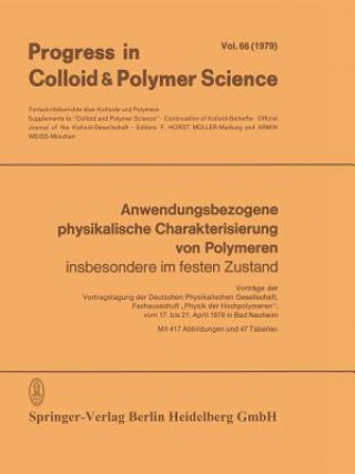 Carte Anwendungsbezogene Physikalische Charakterisierung von Polymeren Horst F. Müller