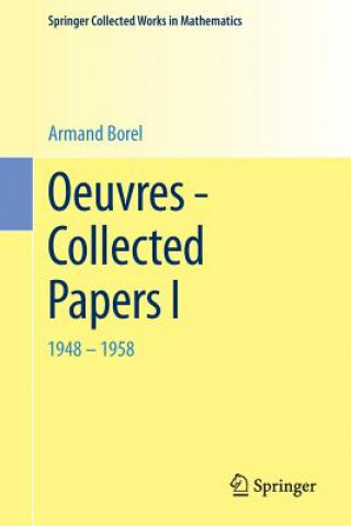 Boek Oeuvres - Collected Papers I A. Borel