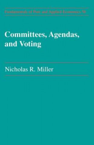 Könyv Committees Agendas & Voting Nicholas R. Miller