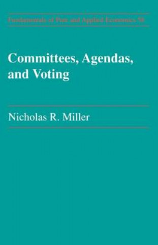 Książka Committees Agendas & Voting Nicholas R. Miller