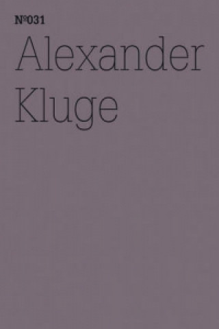 Book Alexander Kluge Alexander Kluge