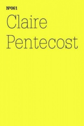 Libro Claire Pentecost Claire Pentecost