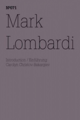 Kniha Mark Lombardi Carolyn Christov-Bakargiev