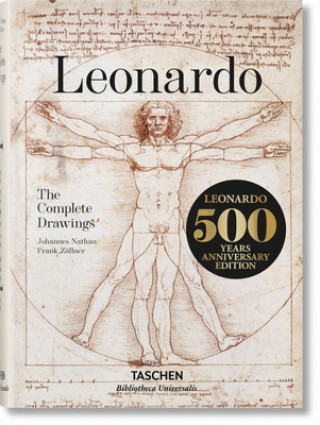 Kniha Leonardo da Vinci The Graphic Work Johannes Nathan