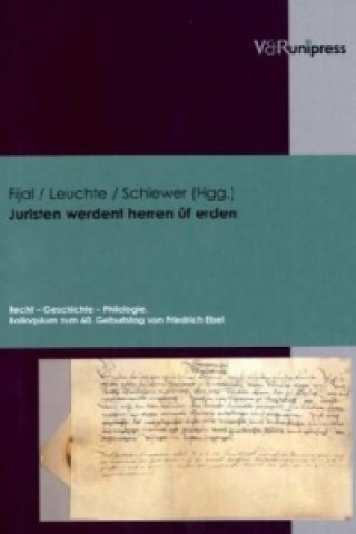 Książka Juristen werdent herren A"f erden Andreas Fijal