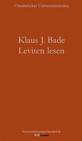 Boek Leviten Lesen Klaus J. Bade