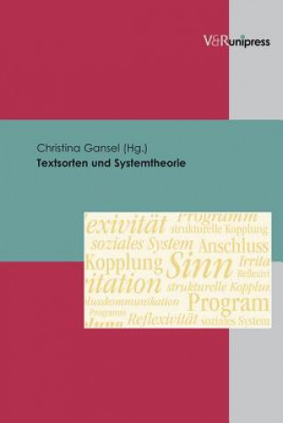 Livre Textsorten und Systemtheorie Christina Gansel