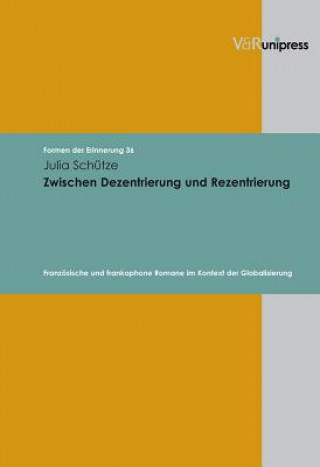 Kniha Formen der Erinnerung. Julia Schutze