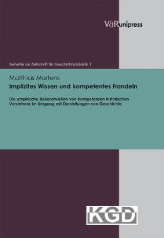 Kniha Beihefte zur Zeitschrift fA"r Geschichtsdidaktik. Matthias Martens