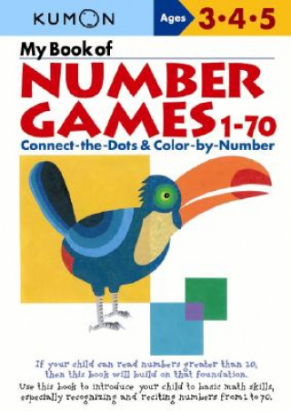 Carte My Book Of Number Games 1-70 Kumon Publishing