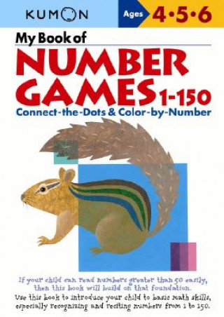Carte My Book Of Number Games 1-150 Kumon Publishing