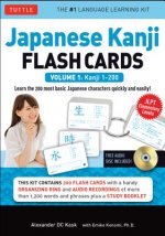 Könyv Japanese Kanji Flash Cards Kit Volume 1 Emiko Konomi
