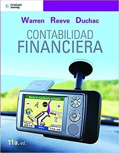 Kniha Contabilidad Financiera Carl S. Warren