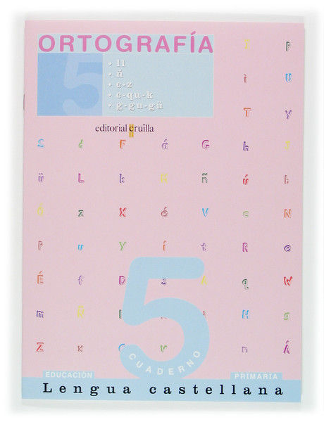 Carte Cuadernos De Ortografia Primaria En Lengua Castellana 