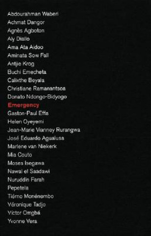 Kniha Emergency Alfredo Jaar