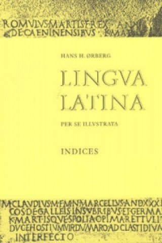 Kniha Indices Hans Henning Orberg