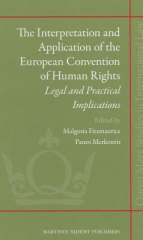 Książka Interpretation and Application of the European Convention of Human Rights Malgosia Fitzmaurice