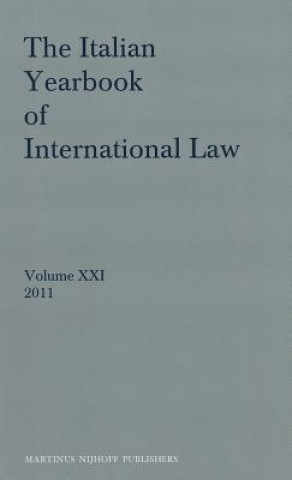 Kniha Italian Yearbook of International Law Benedetto Conforti