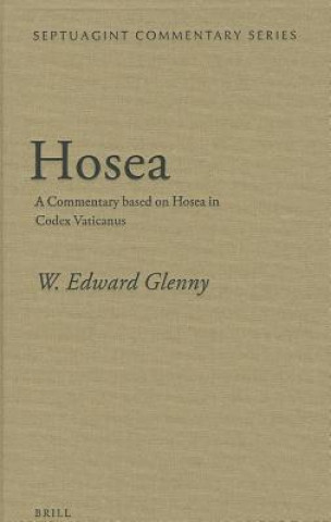 Knjiga Hosea W. Edward Glenny