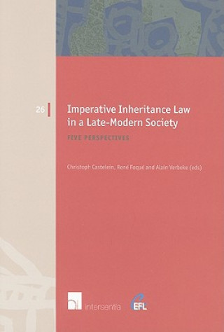 Kniha Imperative Inheritance Law in a Late-Modern Society 