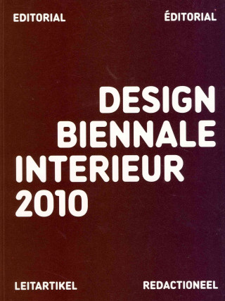 Buch Design Biennale Interieur 2010 Stichting Kunstboek