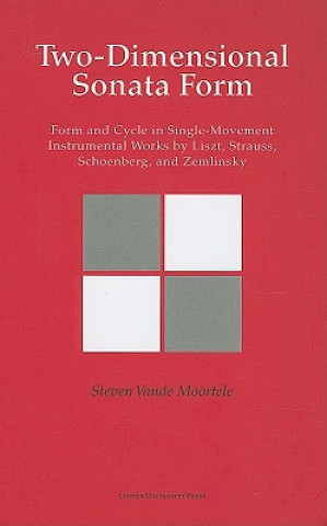 Knjiga Two-Dimensional Sonata Form Steven Vande Moortele