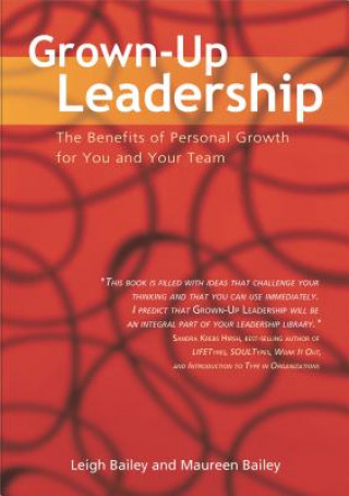 Kniha Grown-Up Leadership Leigh Bailey