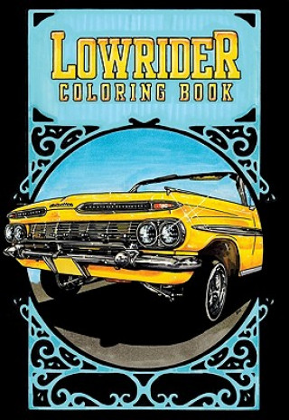 Книга Lowrider Coloring Book Oscar Nilsson