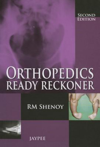 Kniha Orthopedics Ready Reckoner R. M. Shenoy