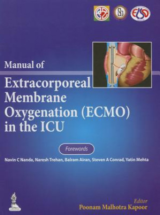 Könyv Manual of Extracorporeal Membrane Oxygenation (ECMO) in the ICU Poonam Malhotra Kapoor