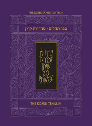 Livre Tehilllim H/E Ltd. Koren Publishers Jerusalem