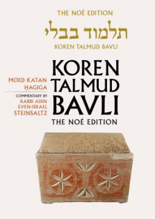 Könyv Koren Talmud Bavli Adin Even-Israel Steinsaltz