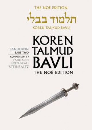 Knjiga Koren Talmud Bavli Rabbi Adin (New York New York) Steinsaltz