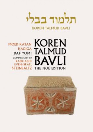 Kniha Koren Talmud Bavli Adin Steinsaltz