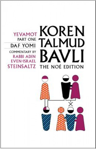 Kniha Koren Talmud Bavli Adin Steinsaltz