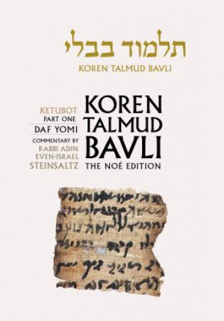 Livre Koren Talmud Bavli Adin Steinsaltz