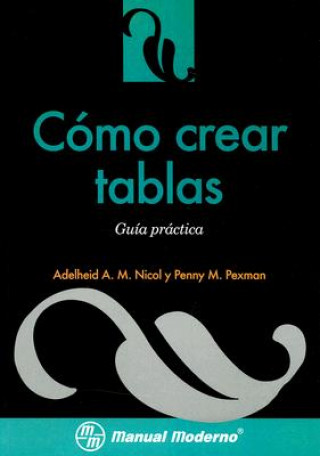 Buch Como Crear Tablas (Spanish Ed) Adelheid A M Nicol