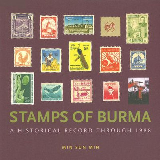 Книга Stamps of Burma Min Sun Min
