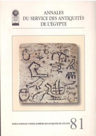 Kniha Annales Du Service Des Antiquites De L'Egypte Supreme Council of Antiquities