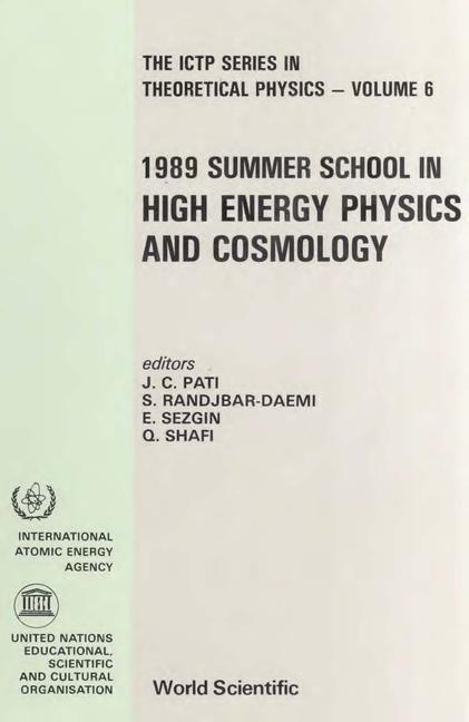 Książka High Energy Physics And Cosmology - 1989 Summer School Jogesh C. Pati