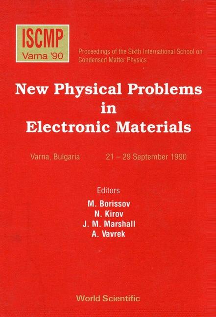 Книга New Physical Problems in Electronic Materials M. Borissov