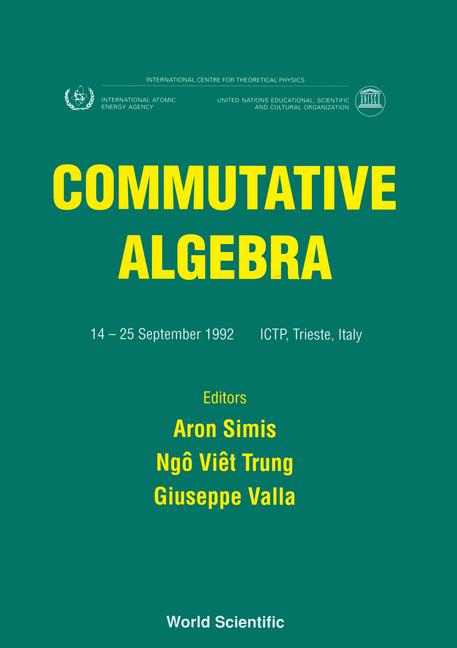 Książka Commutative Algebra Giuseppe Valla