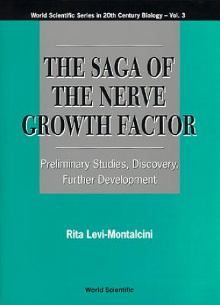 Kniha Saga Of The Nerve Growth Factor, The: Preliminary Studies, Discovery, Further Development Rita Levi-Montalcini