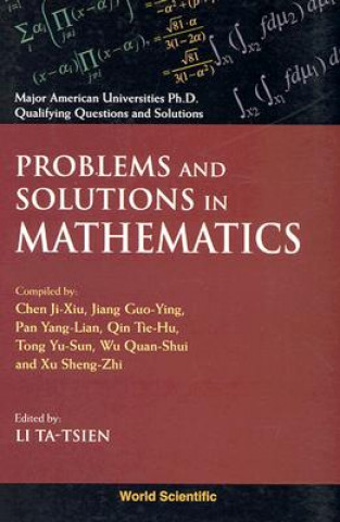 Kniha Problems And Solutions In Mathematics Tatsien Li